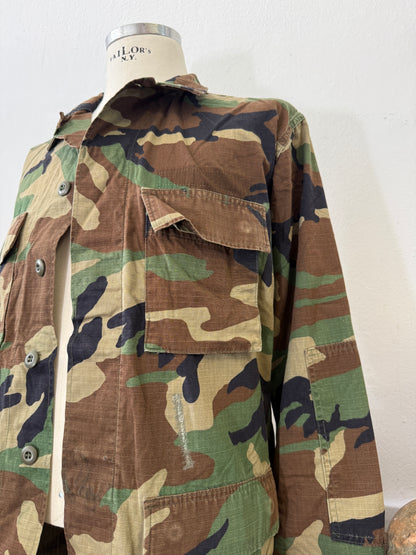 Vintage Ripstop Woodland Us Army Jacket “L/XL”