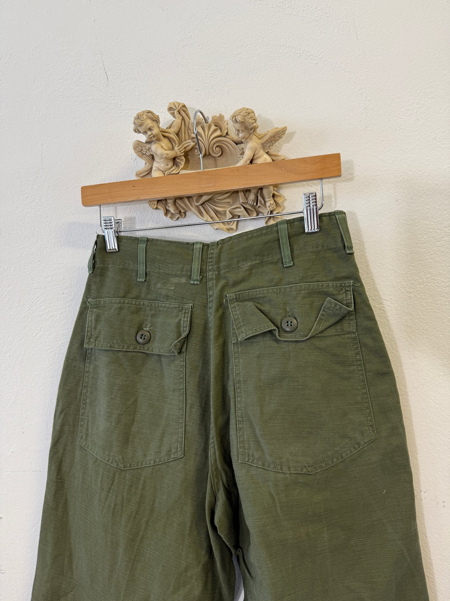 Vintage Fatigue Pants Us Army “W27”