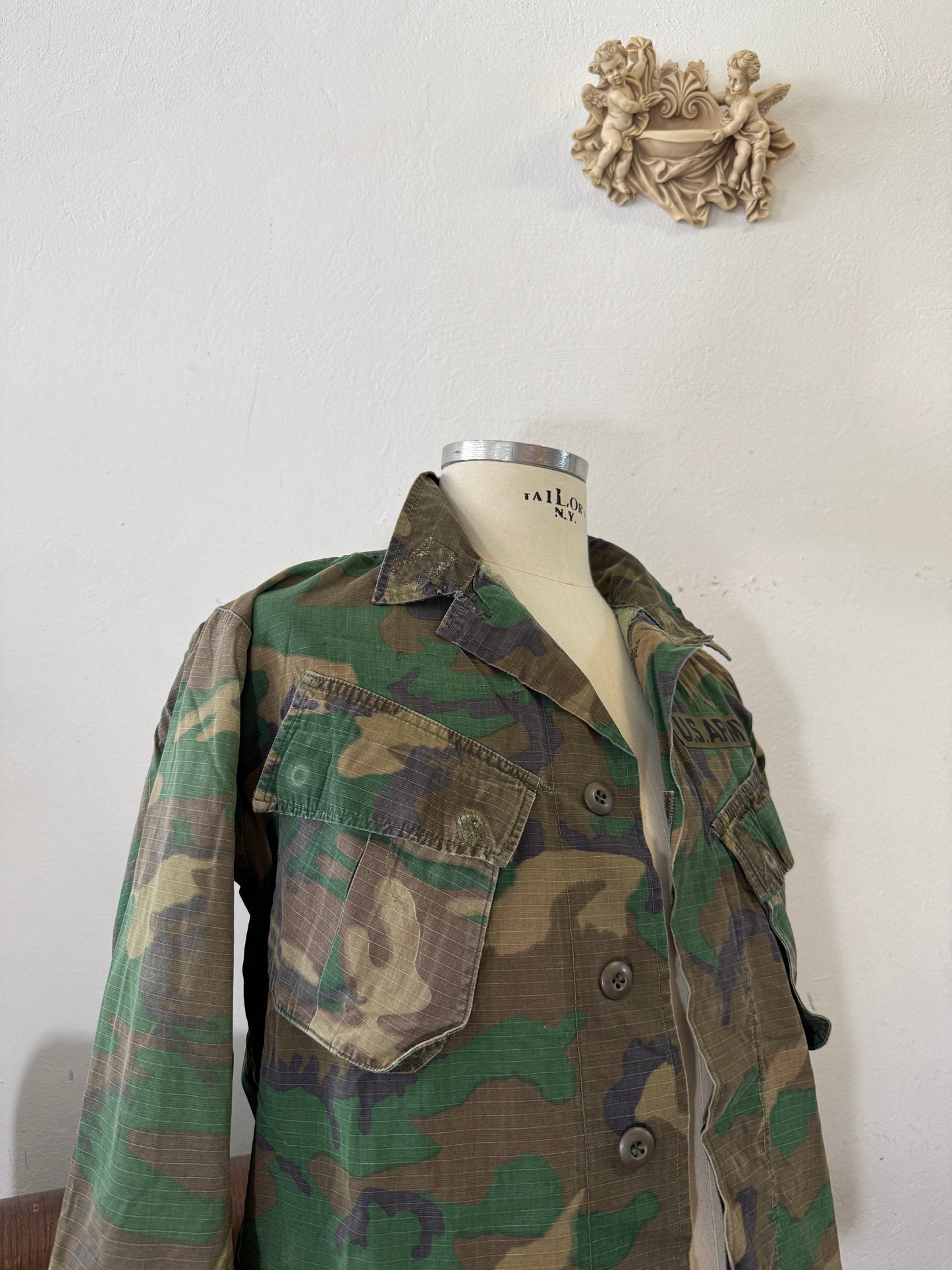 Vintage Jungle Jacket ERDL Us Army “M”