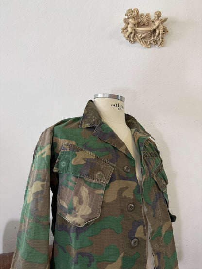 Vintage Jungle Jacket ERDL Us Army “M”
