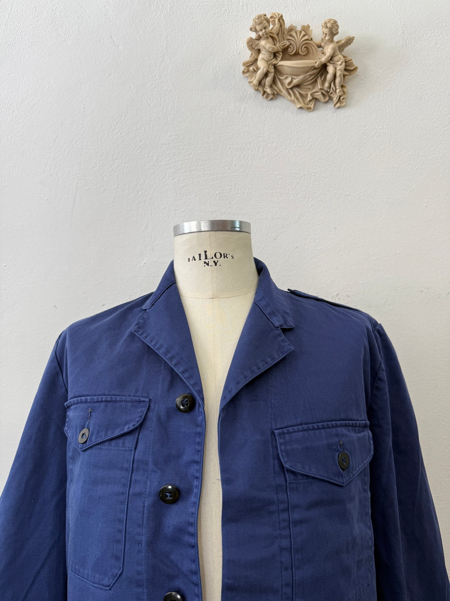 Vintage 80’s Swedish Army Work Jacket “S/M”