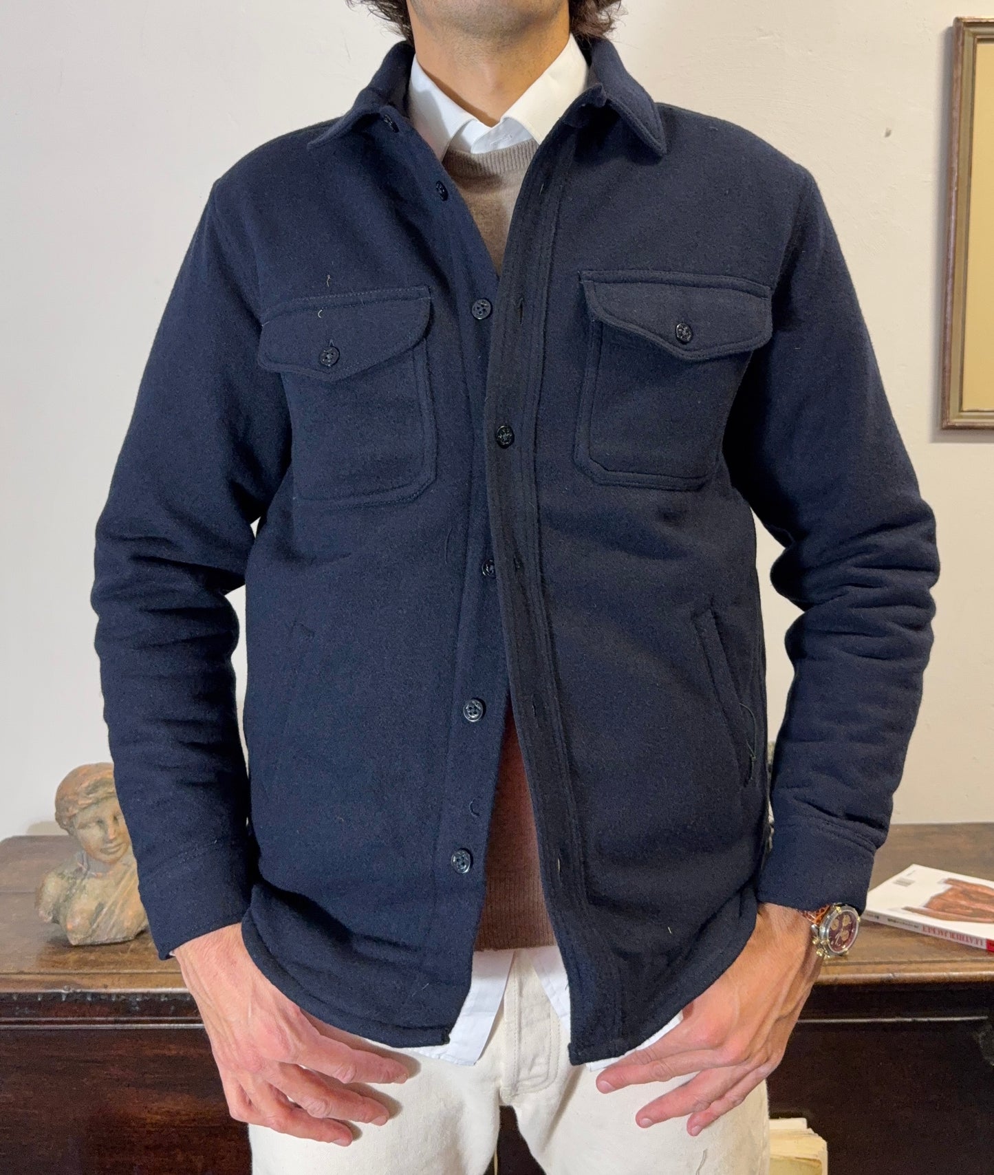 Chesapeake’s CPO Wool Navy