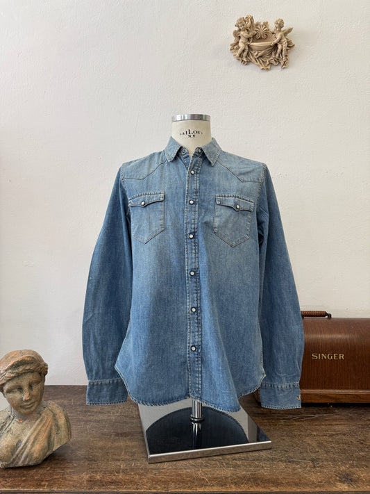 Western “Jeckerson” Denim Shirt - S, M, L