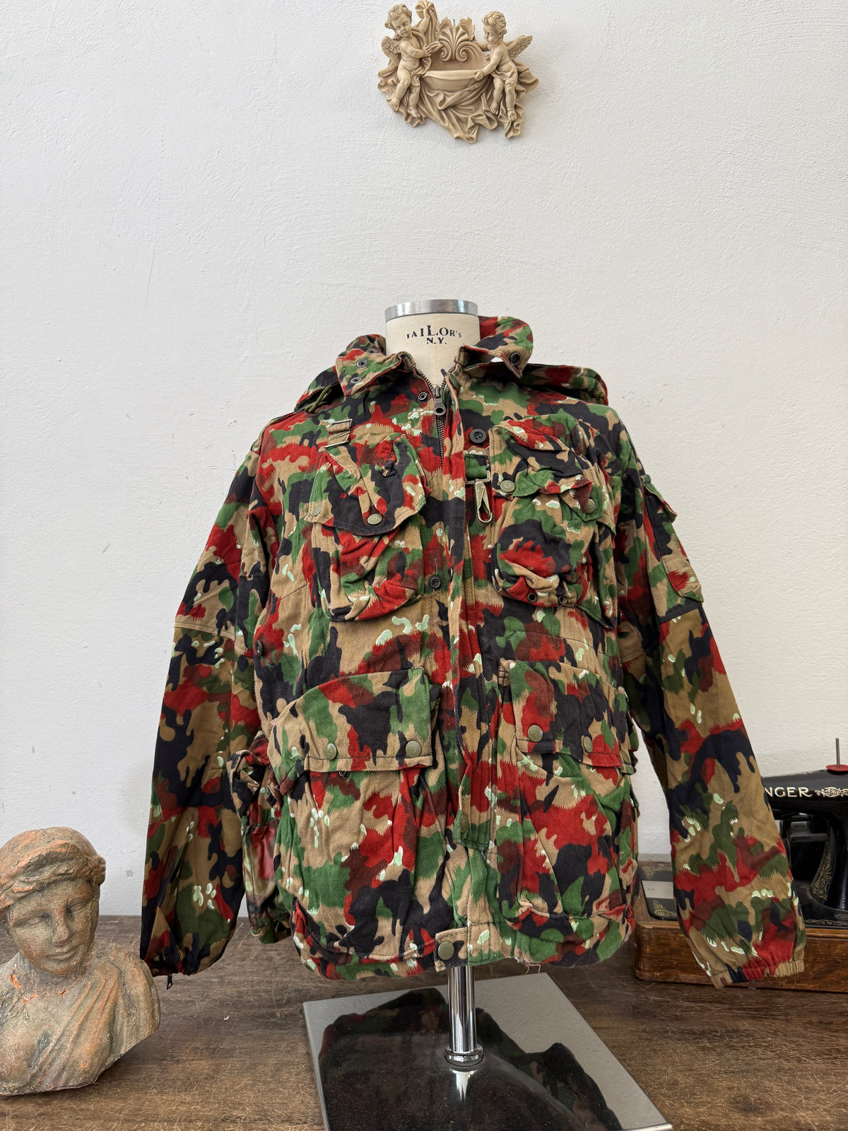 Vintage Swiss Army Camo Jacket M70 “M”