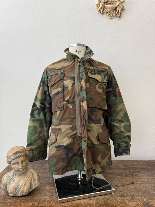 Vintage Woodland Field Jacket M65 Us Army “XS/S”