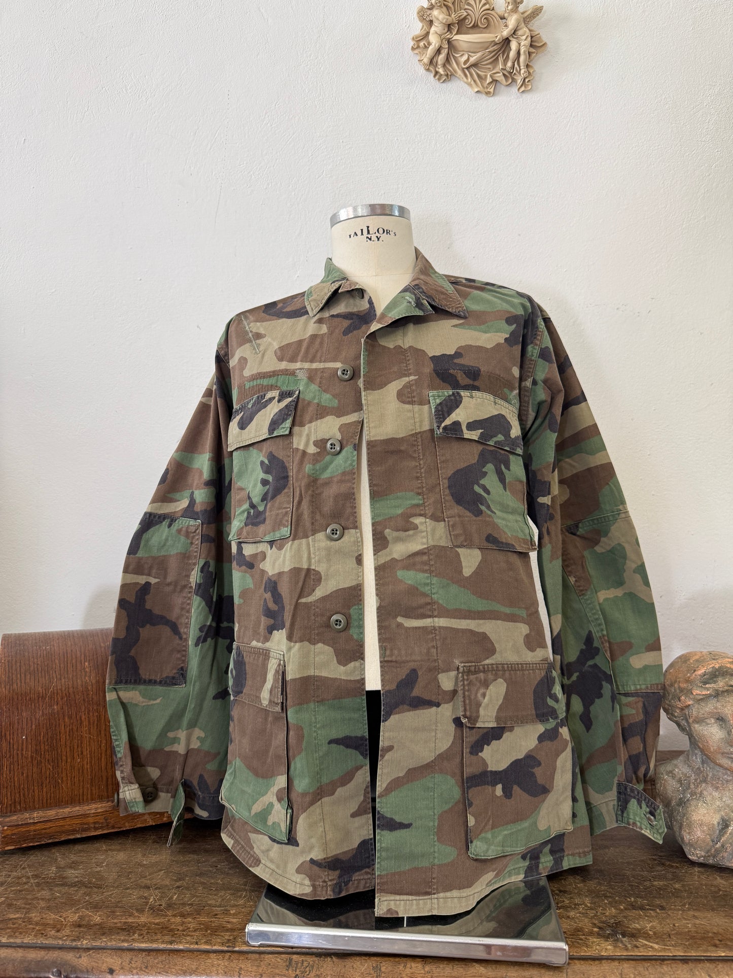 Vintage Ripstop Woodland Us Army Jacket “L/XL”