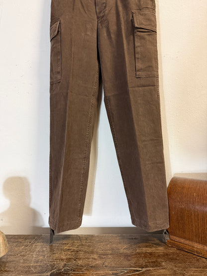 Vintage 80’s German Army Moleskin Cargo Pants “W31”
