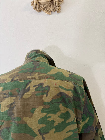Vintage 70’s Ripstop Jungle Jacket ERDL USMC “M”
