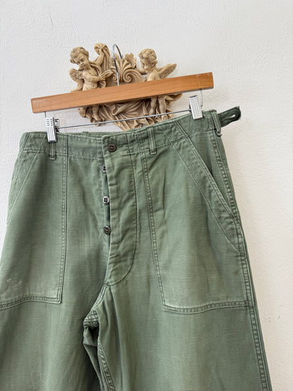 Vintage Og 107 Us Army Fatigue Pants “W32”