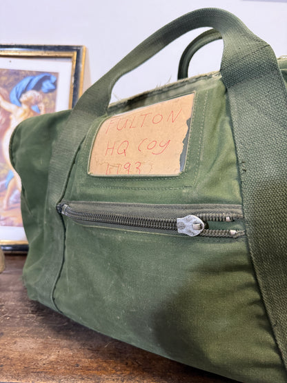 Vintage British Army Bag
