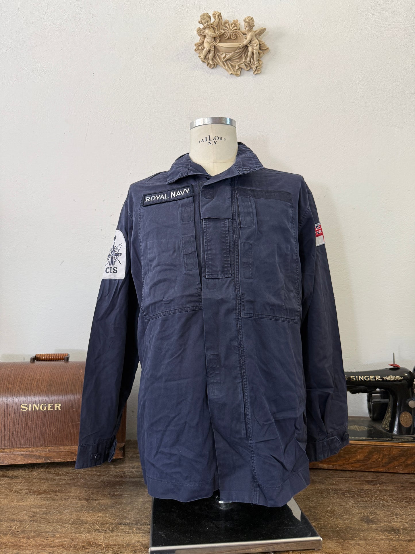 Vintage British Royal Navy Jacket “L”