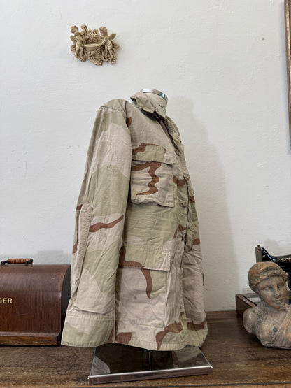 Vintage BDU Camo Jacket Ripstop US Army – XL