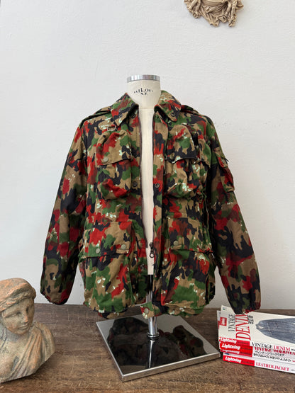 Vintage Swiss Army Camo Jacket M70 “M/L”
