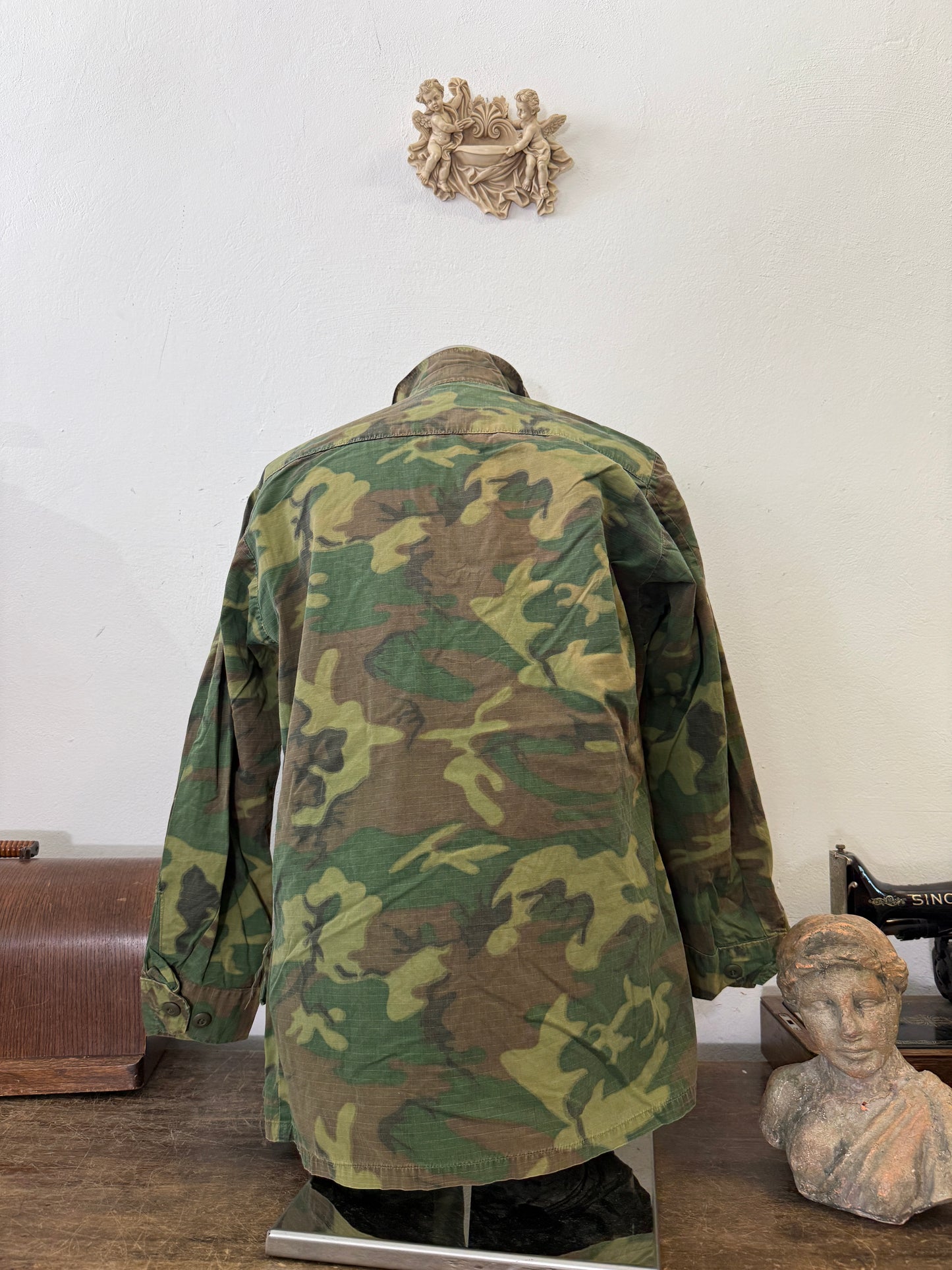 Vintage 60’s Ripstop Jungle Jacket ERDL Us Army “M/L”