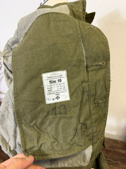 Vintage 50’s Selvedge British Army Jacket “M”