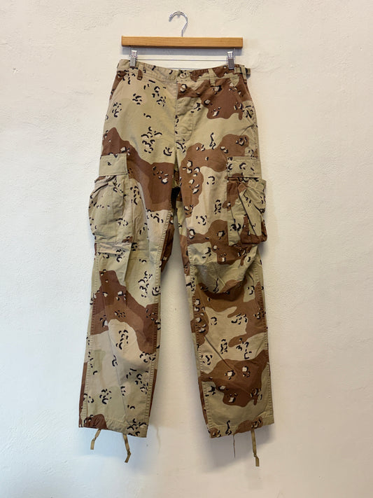 Vintage Desert Chocolate Cargo Pants Us Army “W30”