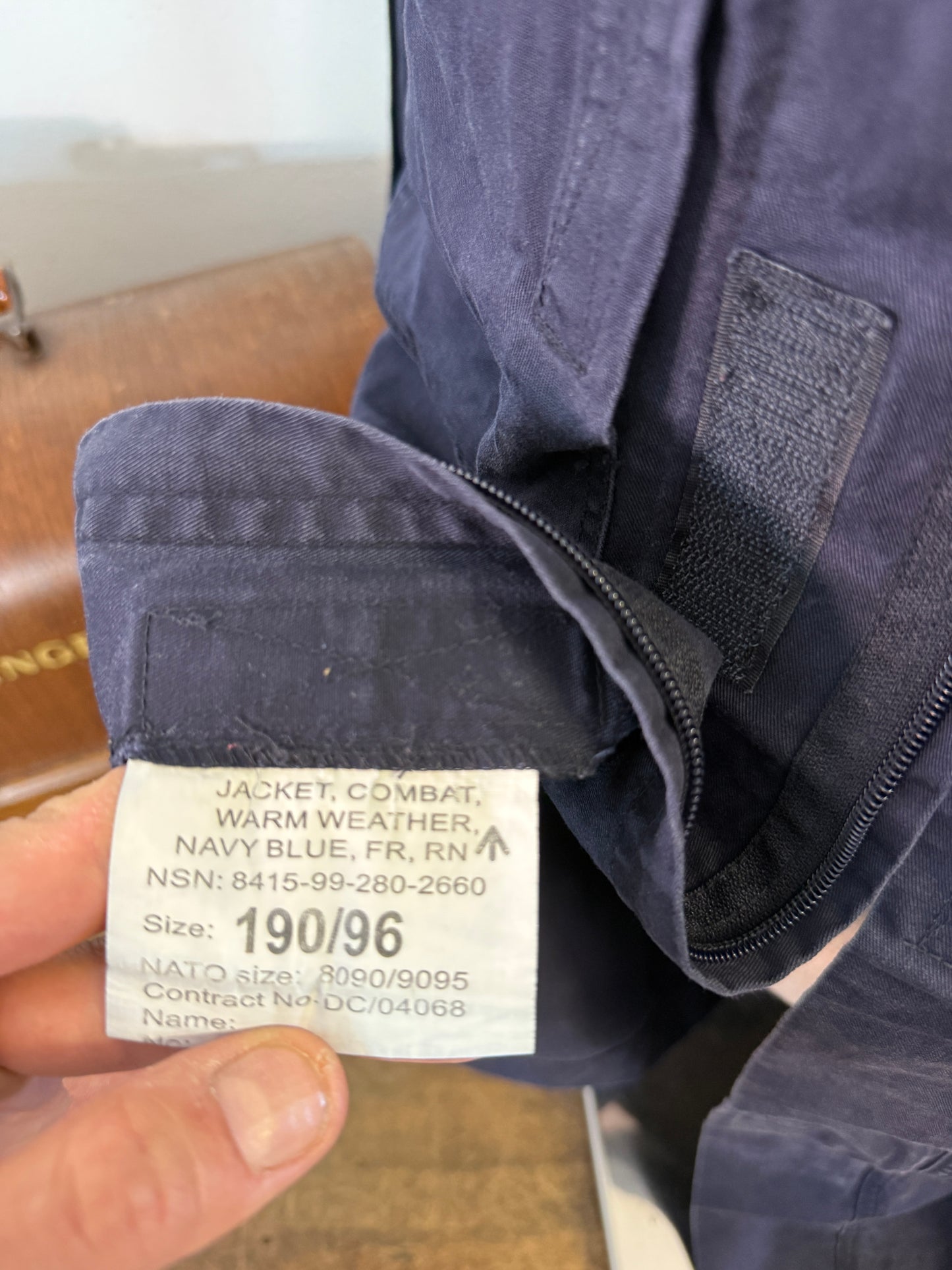 Vintage British Royal Navy Jacket “XL”