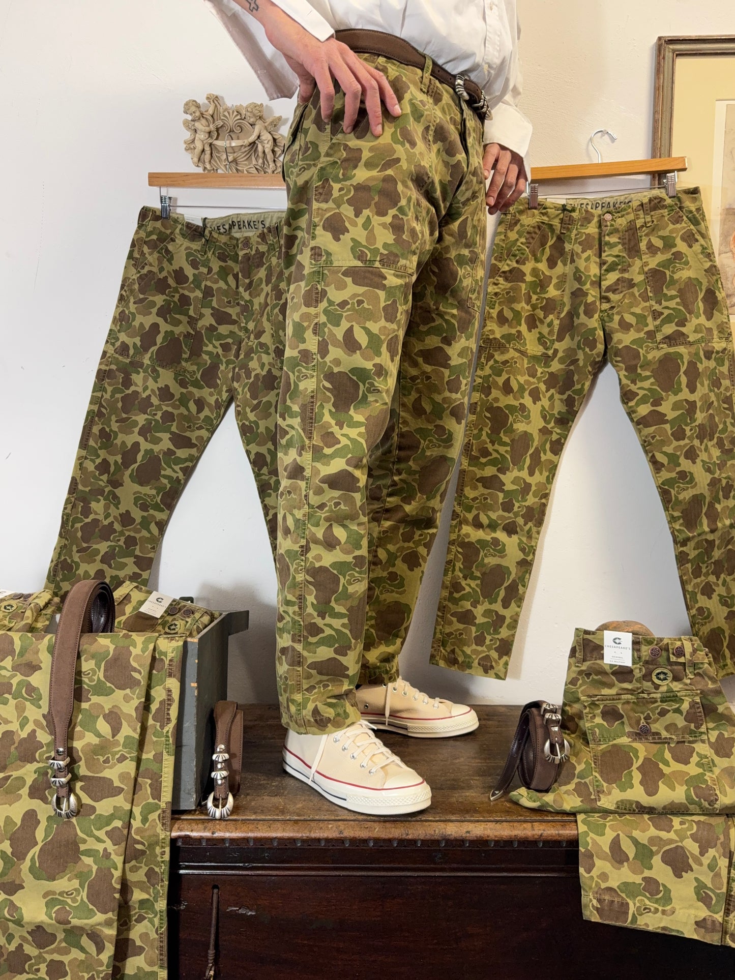 Frogskin Fatigue Pants HBT - Chesapeake’s