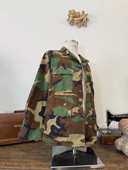 Vintage Ripstop Woodland Us Army Jacket “M”