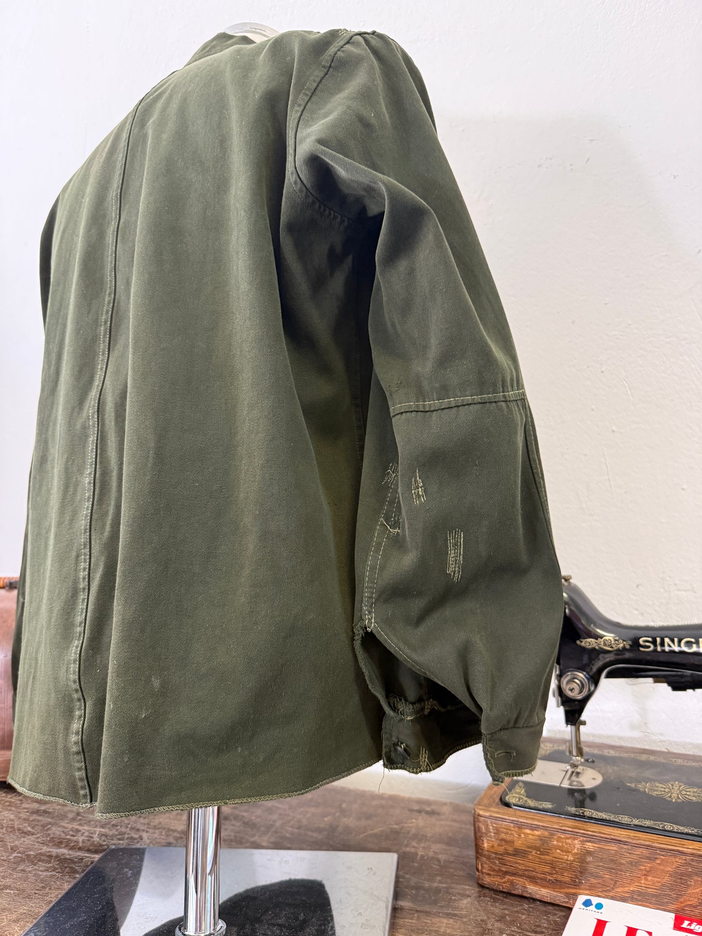 Vintage 80’s Faded Hungarian Army Shirt “S”