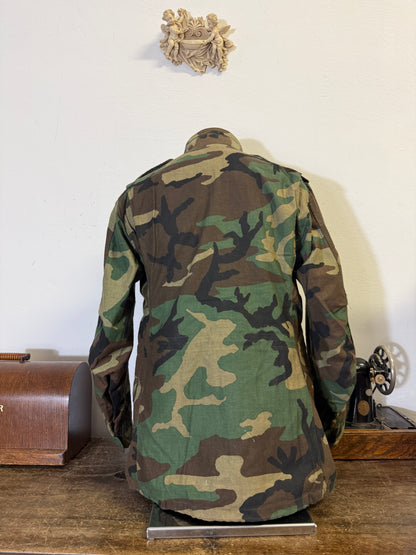 Vintage Woodland Field Jacket M65 Us Army “M/L”