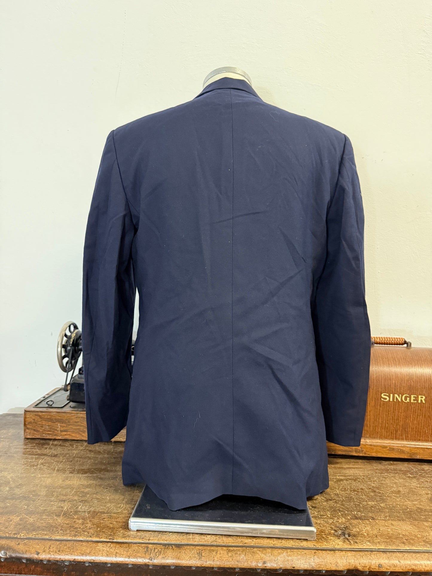 Vintage 00’s Italian Navy Double Breasted Jacket “L/XL”