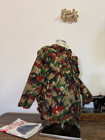 Vintage Swiss Army Camo Jacket M70 “S/M”