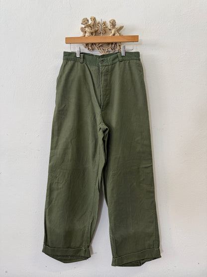 Vintage Fatigue Pants Us Army “W31”