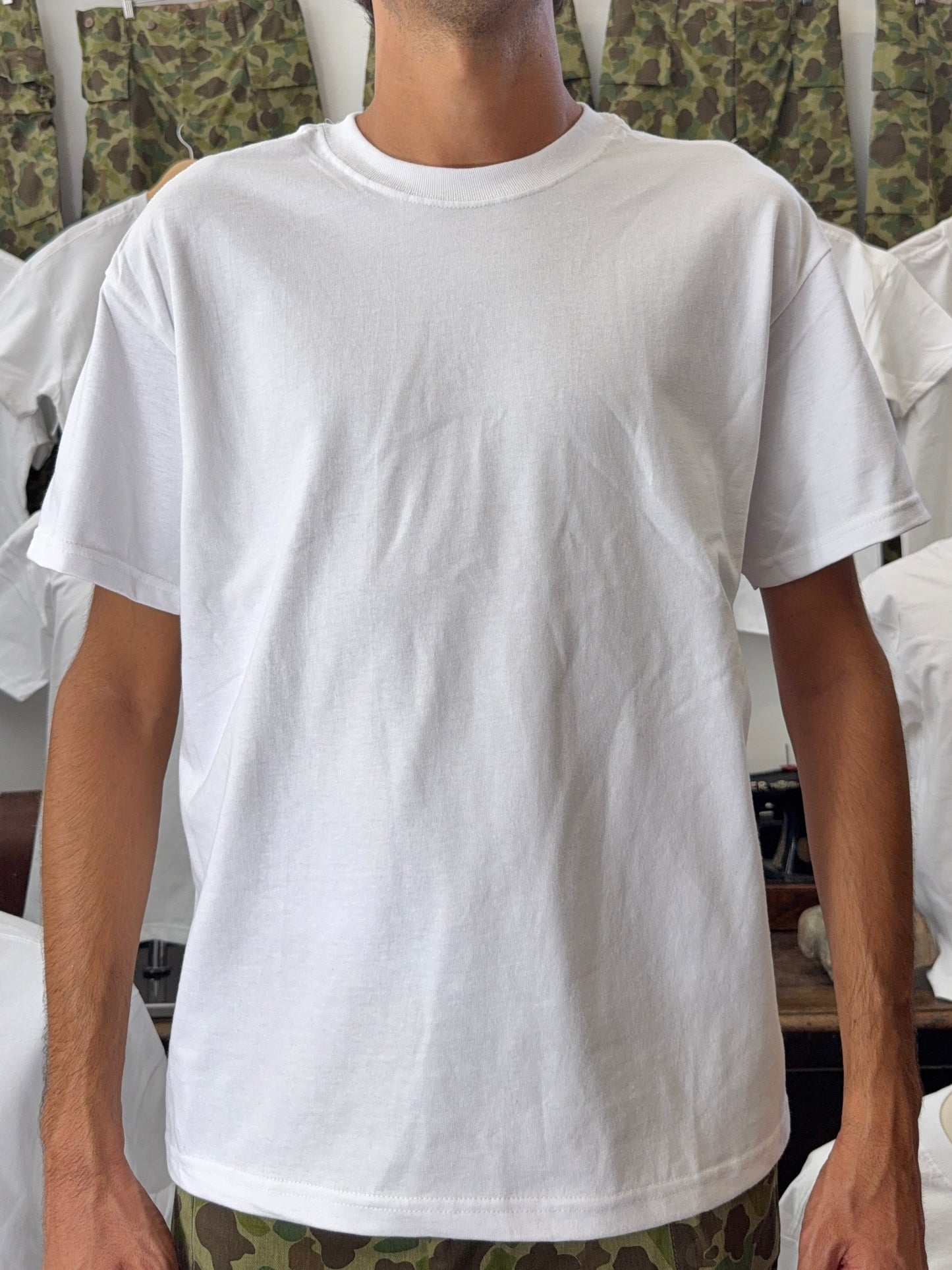 White T-Shirt with US Cotton - Mister Archive®