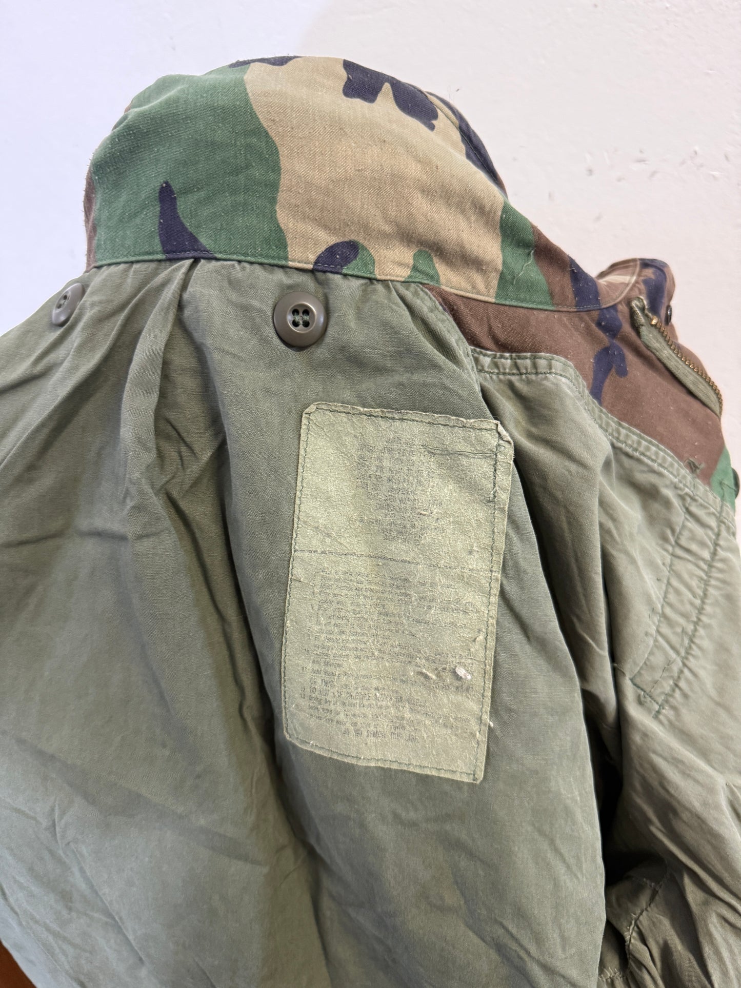Vintage Woodland Field Jacket M65 Us Army “S/M”
