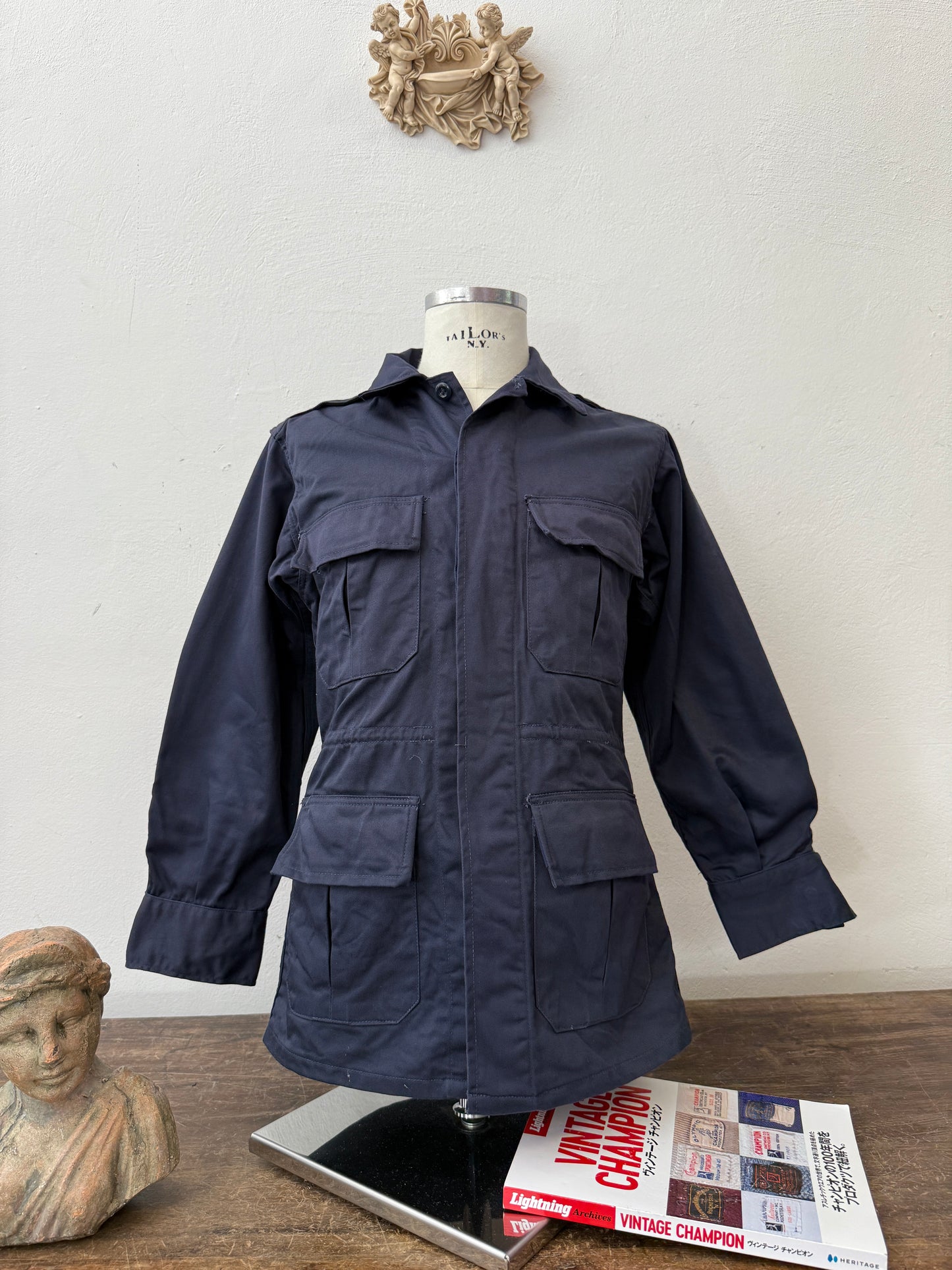 Vintage Greek Army Work Jacket S”