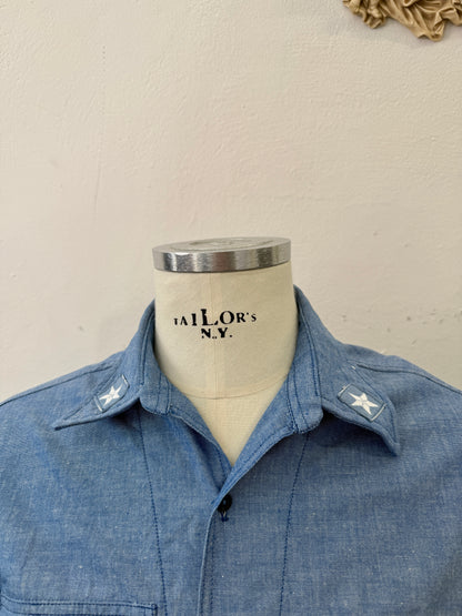 Vintage 90’s Italian Navy Shirt “L”