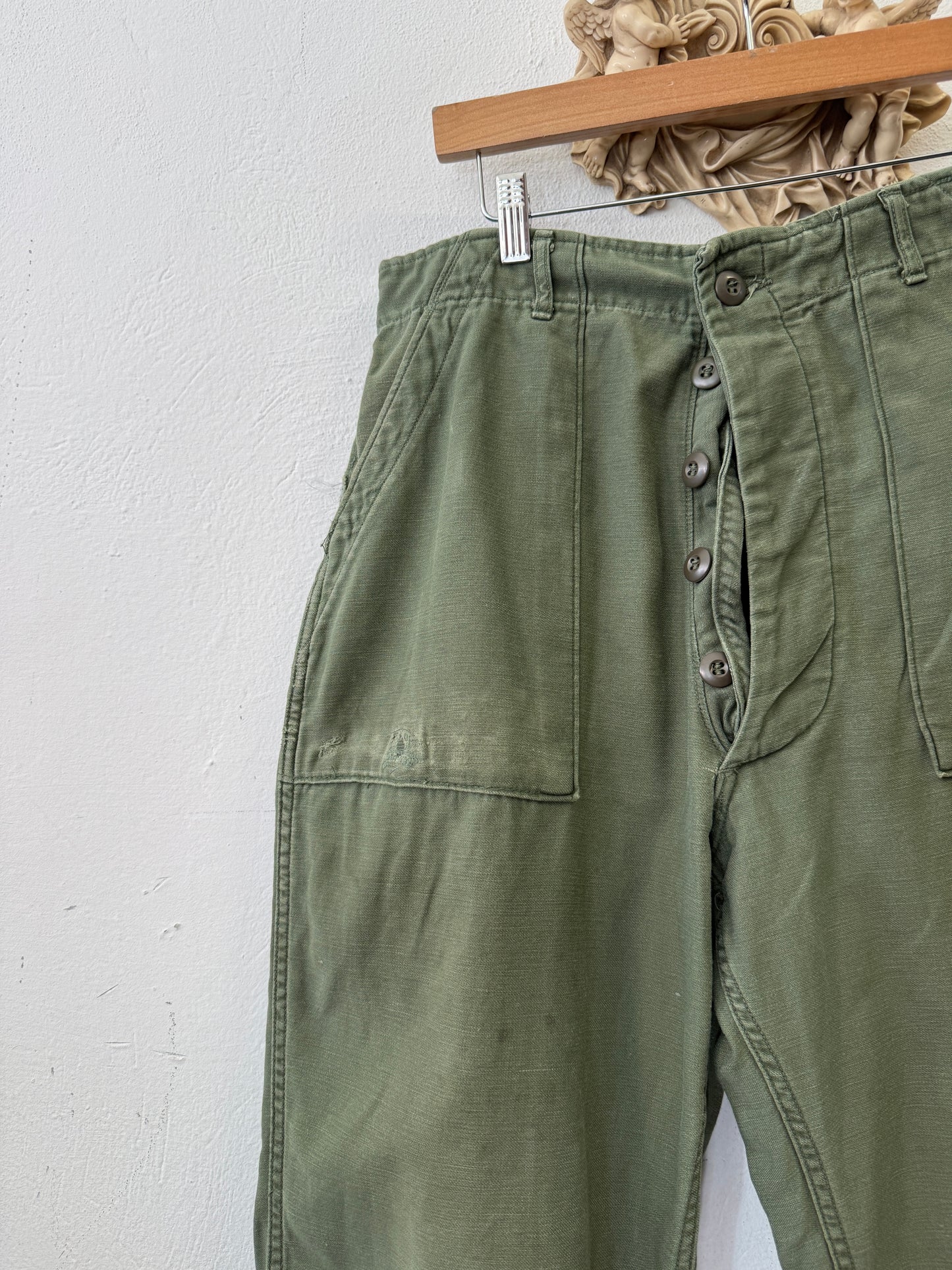 Vintage Og 107 Us Army Fatigue Pants “W32”