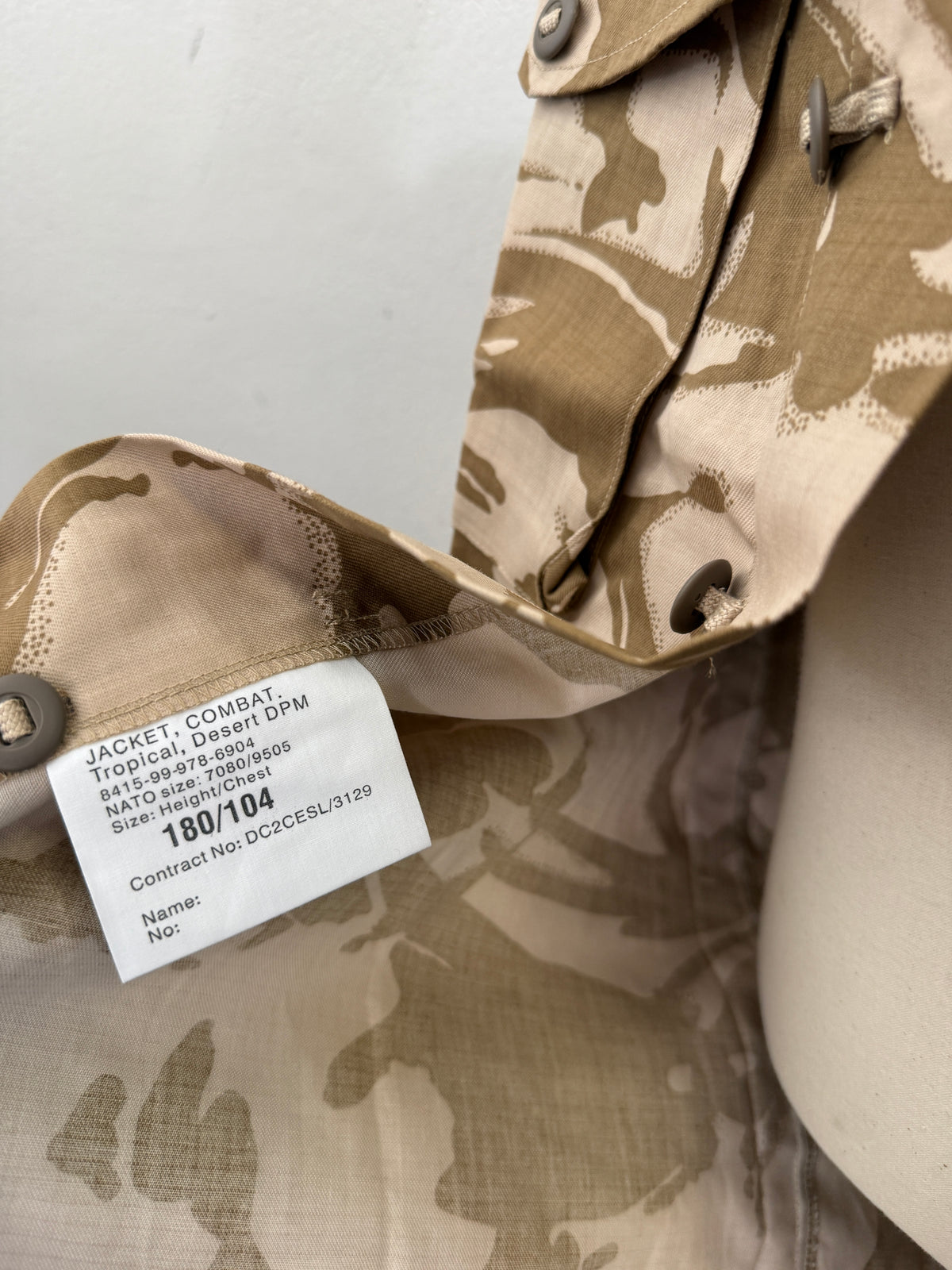 Deadstock British Army Dpm Jacket “L/XL”