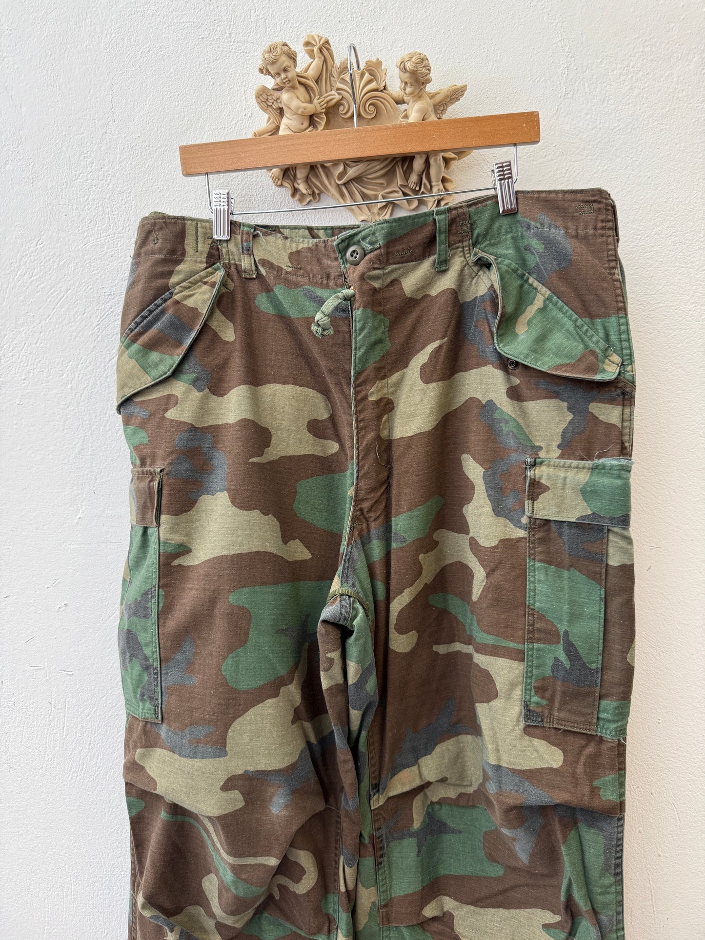 Vintage Woodland Cargo Pants M65 Us Army “W38”