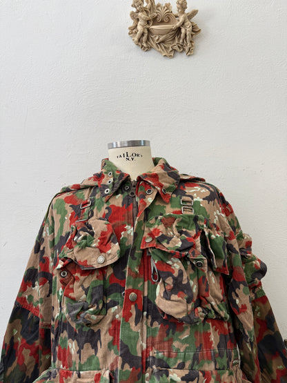 Vintage Swiss Army Camo Jacket M70 “L/XL”