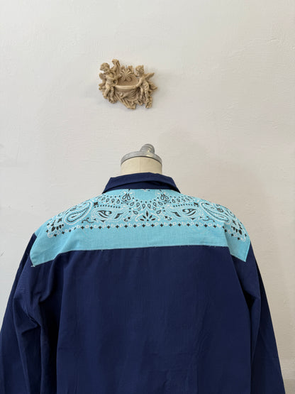 Vintage 90’s Bandana Workwear Jacket “L”