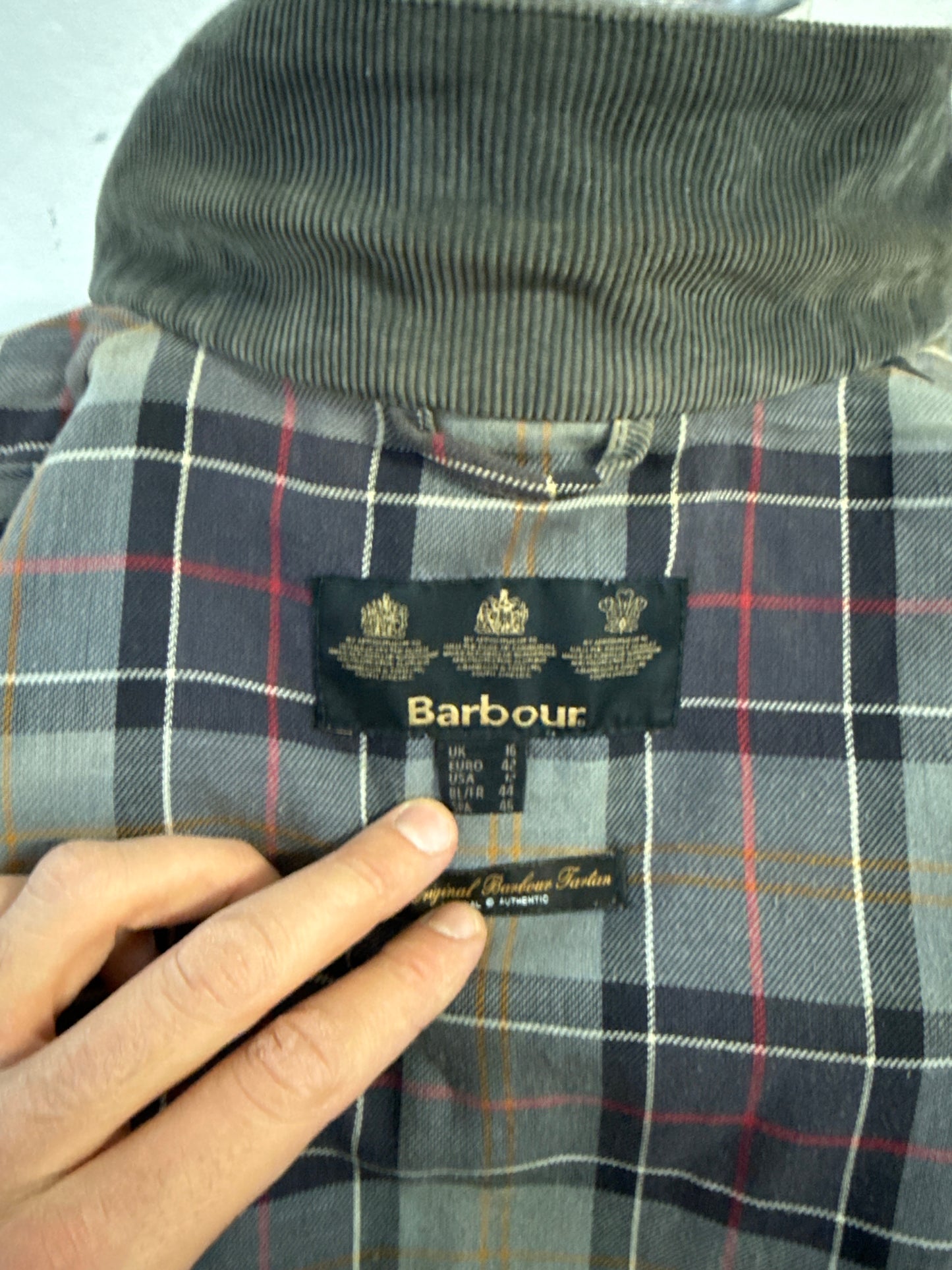 Vintage Woman Barbour International “S/M”