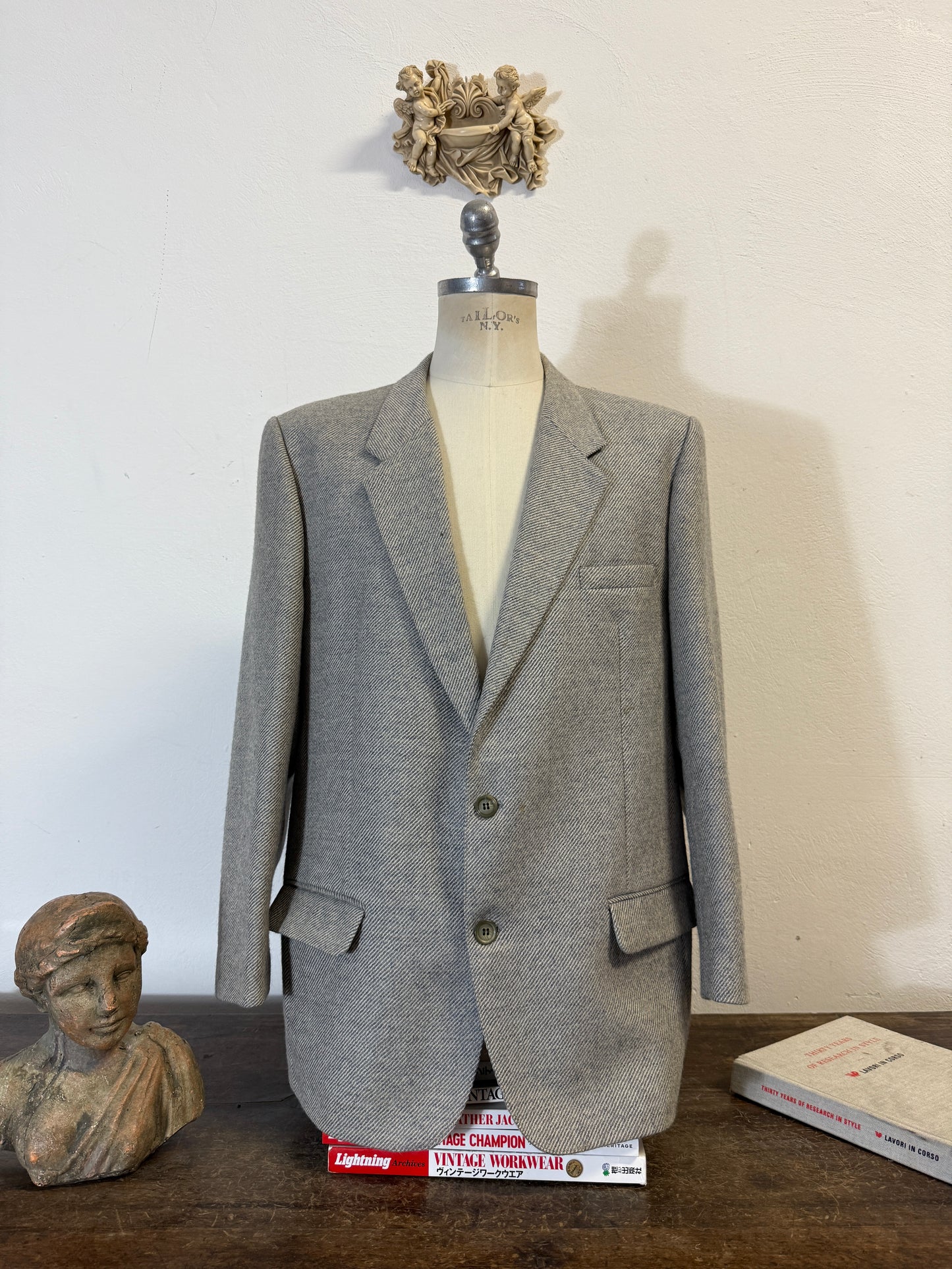 Vintage Wool Blazer Made in France “L”