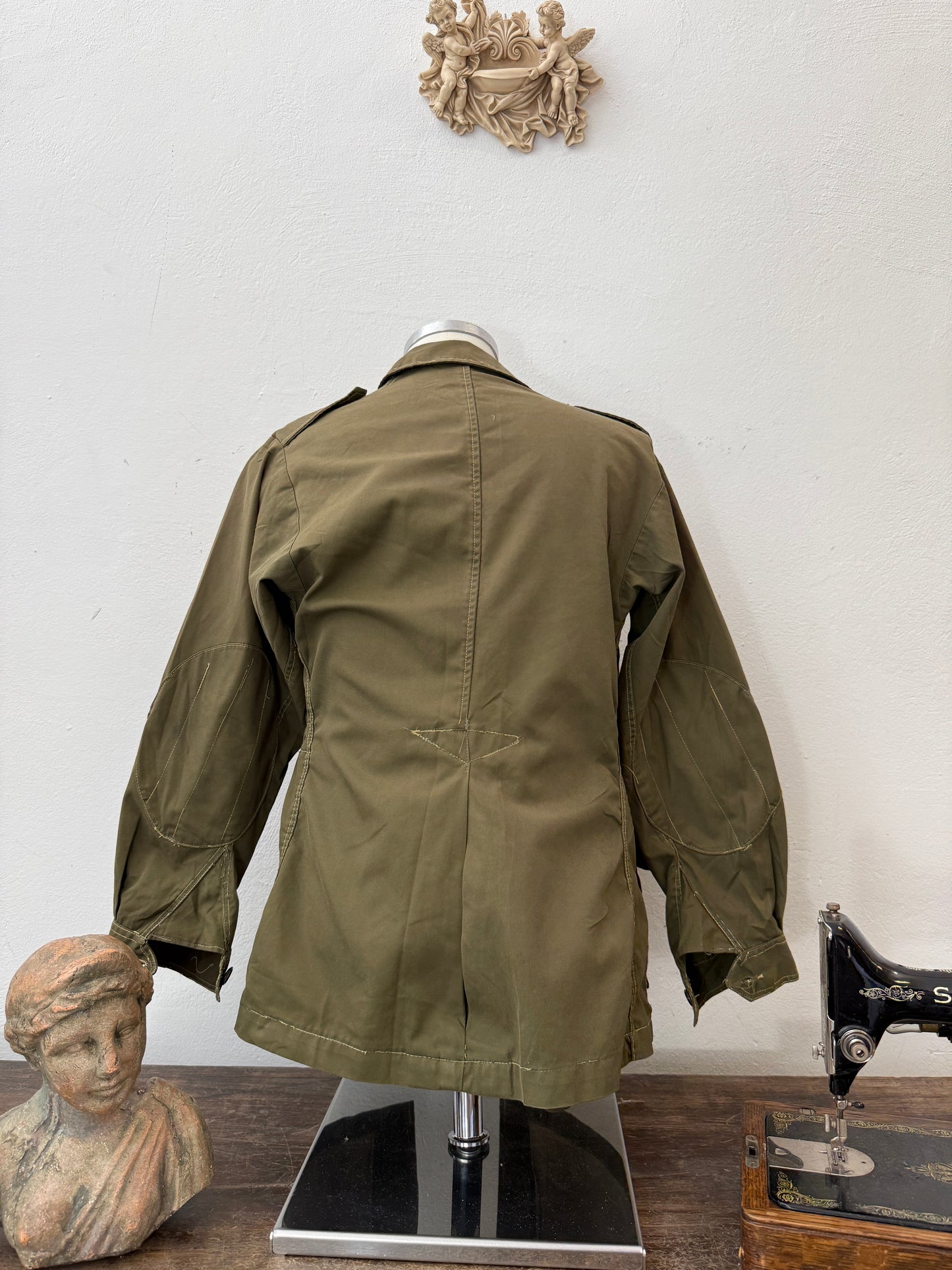Vintage 80’s Italian Army Jacket “S”