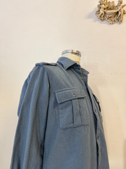 Vintage 60’s Italian Air Force Flannel Shirt “S/M”