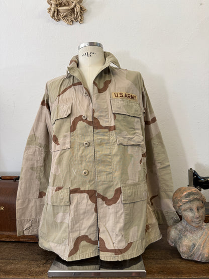 Vintage BDU Camo Jacket Ripstop US Army – L/XL