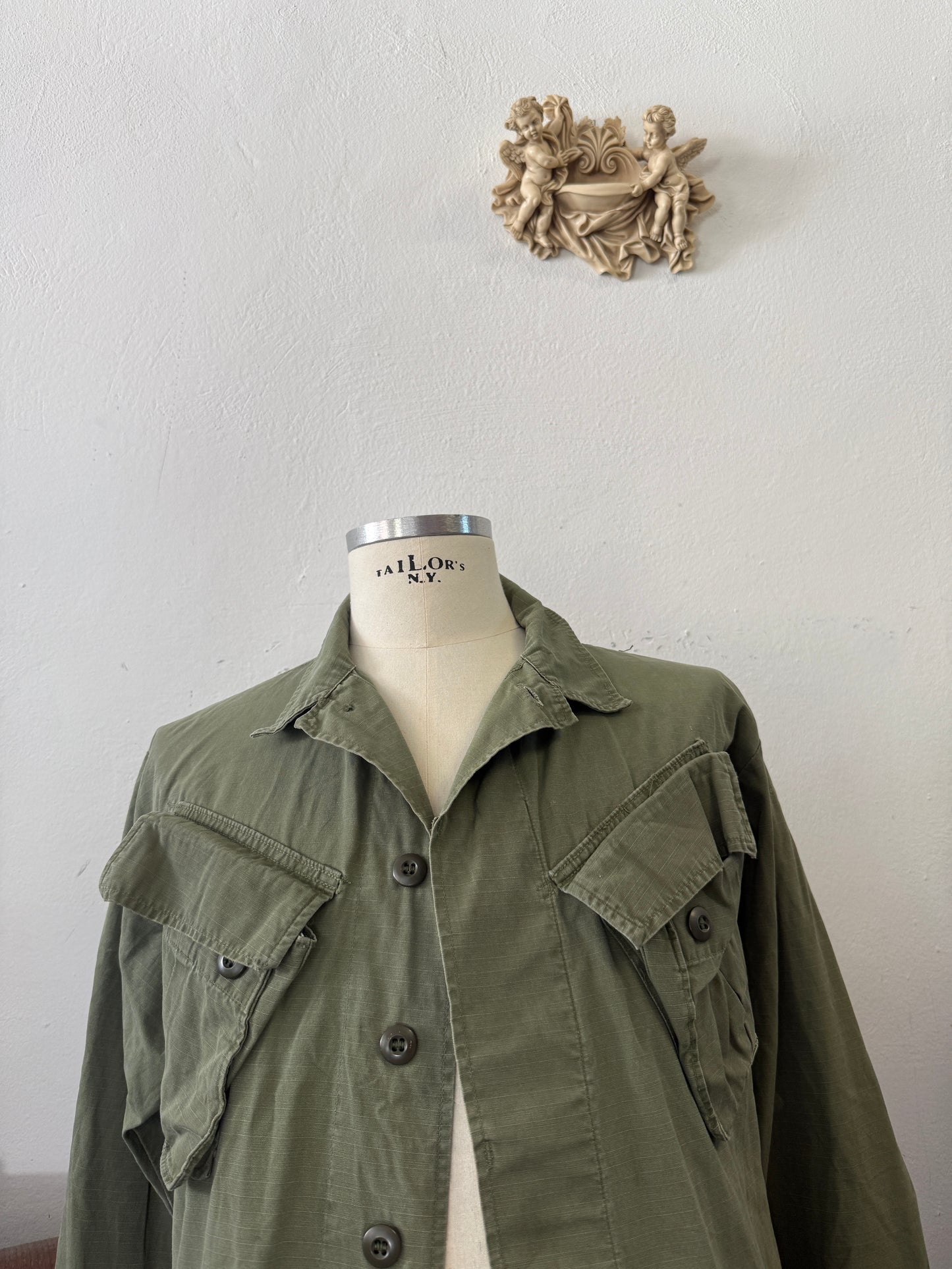 Vintage 70’s Jungle Jacket Us Army “M/L”