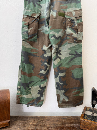 Vintage Woodland Cargo Pants M65 Us Army “W31”
