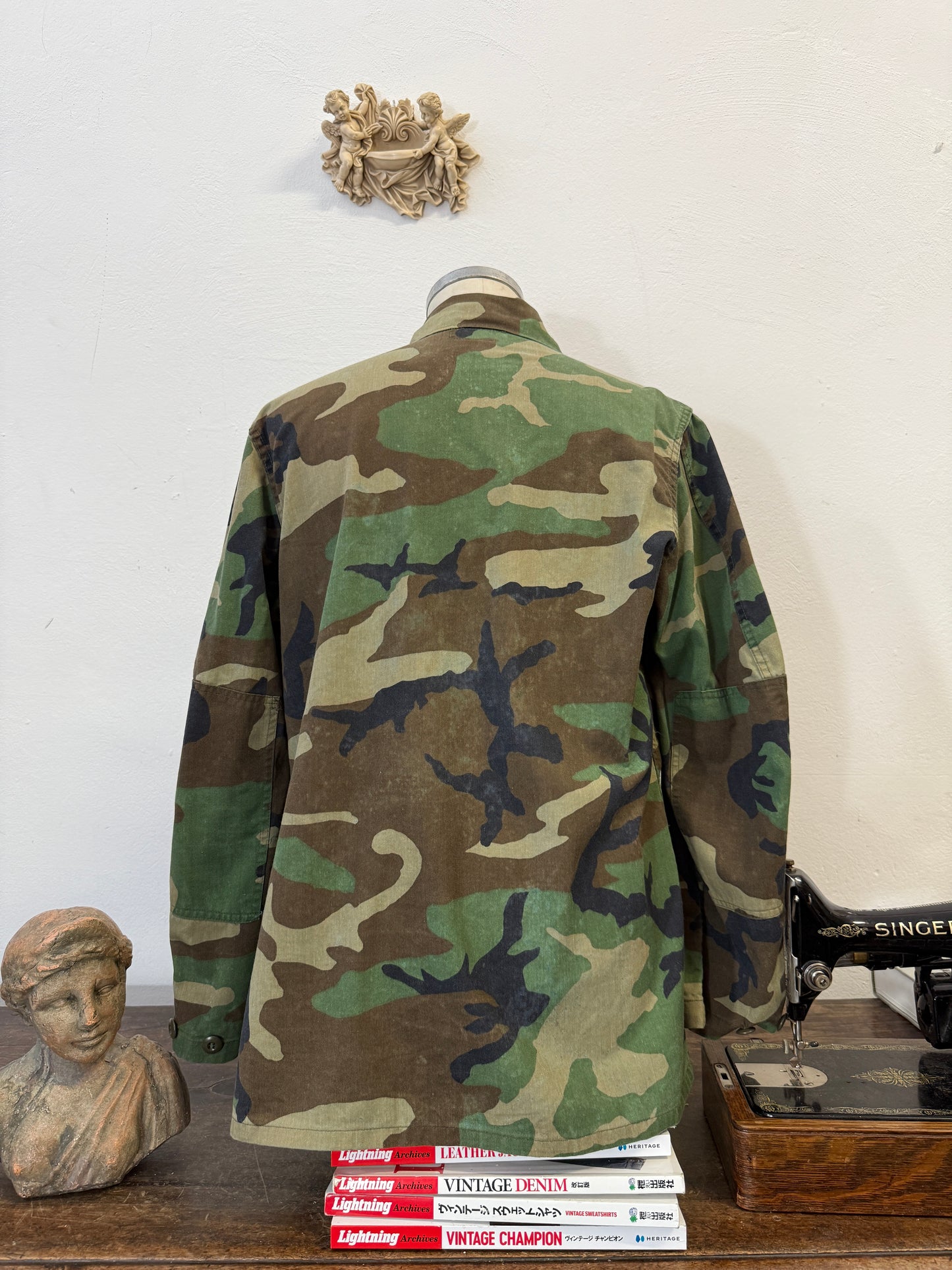 Vintage Woodland Jacket Us Army “L”