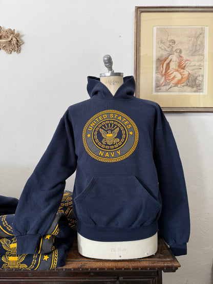Vintage 1990s US Navy Hoodie - Made in USA