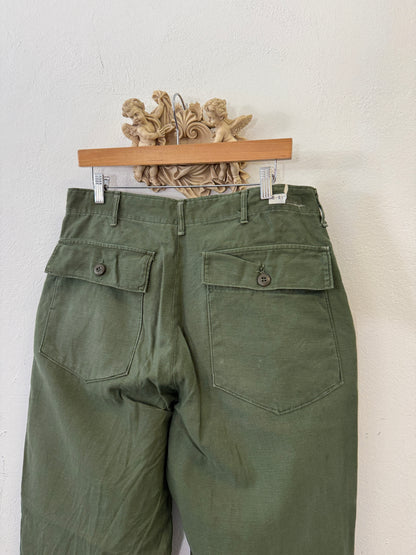Vintage Og 107 Us Army Fatigue Pants “W34”
