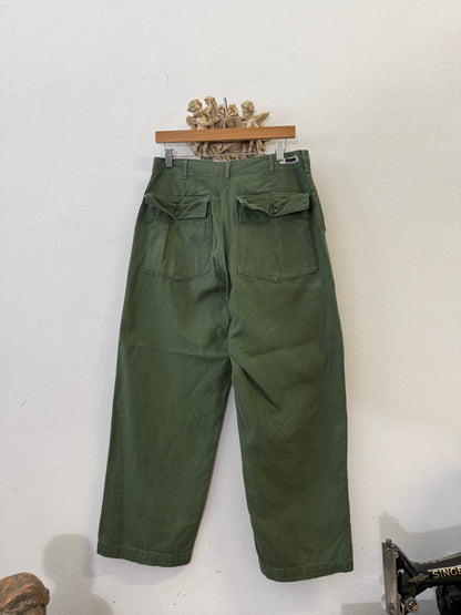 Vintage Og 107 Us Army Fatigue Pants “W32”