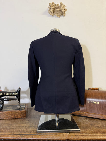 Vintage 90’s Italian Navy Double Breasted Jacket “S”