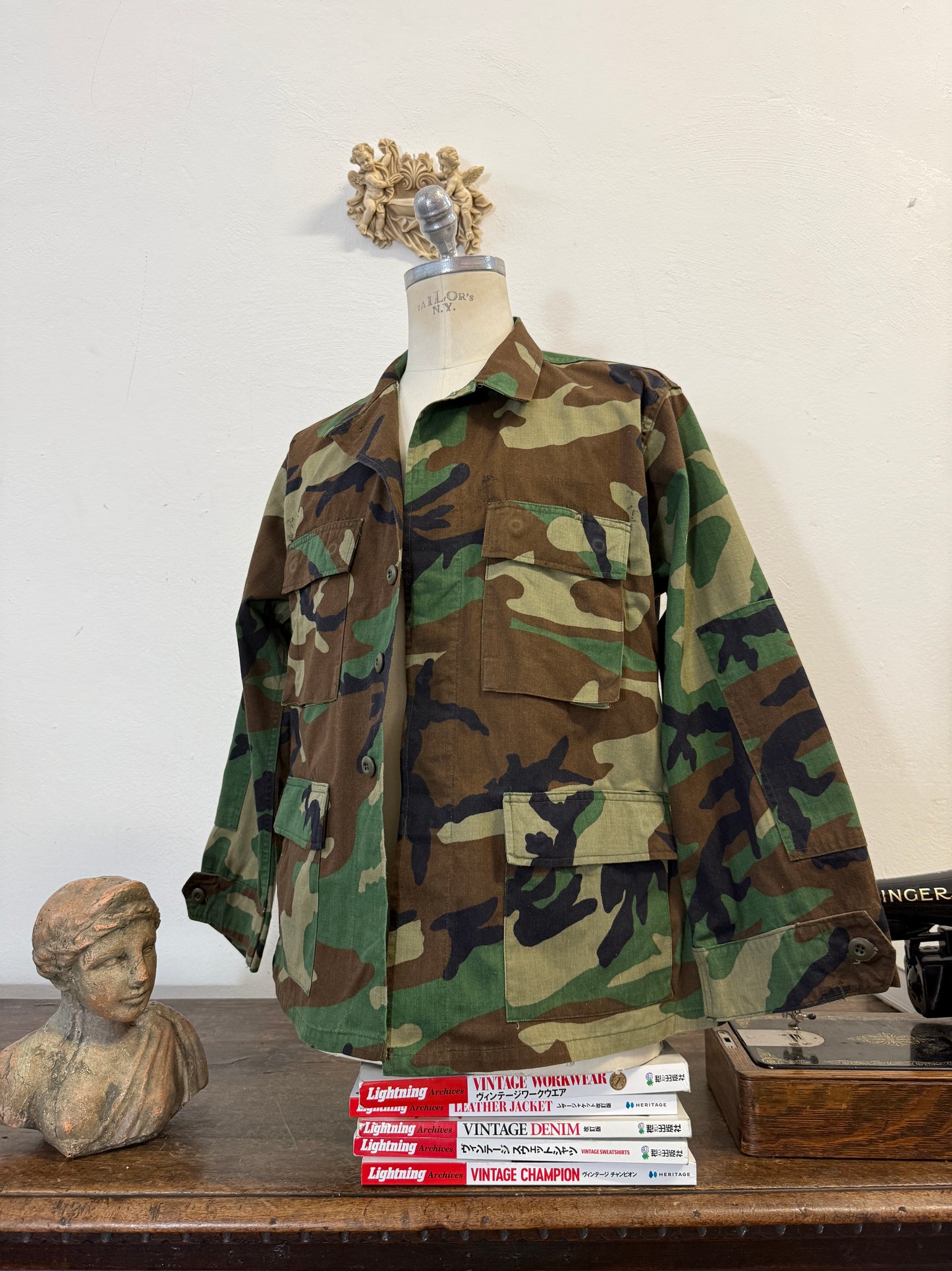 Vintage Woodland Jacket Us Army “M”